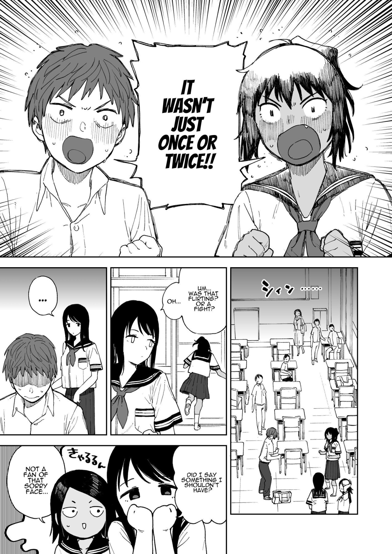 Hentai Manga Comic-After Summer Vacation-Read-8